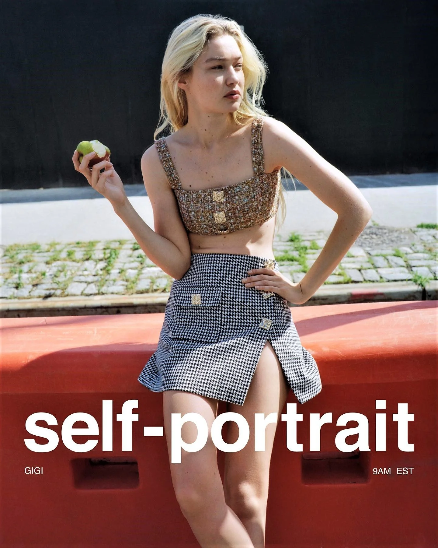Gigi Hadid in Self-Portrait FW 2022 Campaign by Zoe Ghertner